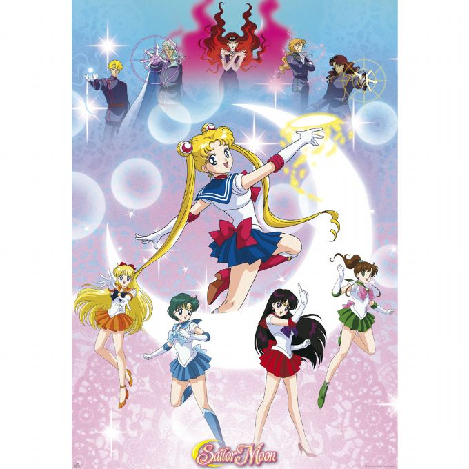 Sailor Moon Juliste Moonlight Power 91,5x version 1