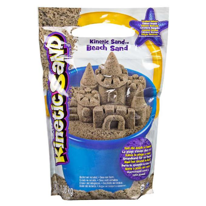 Kinetic Sand 1,4 kg naturlig version 1