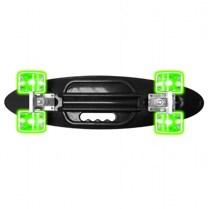 Skateboard with handle and green light version 2