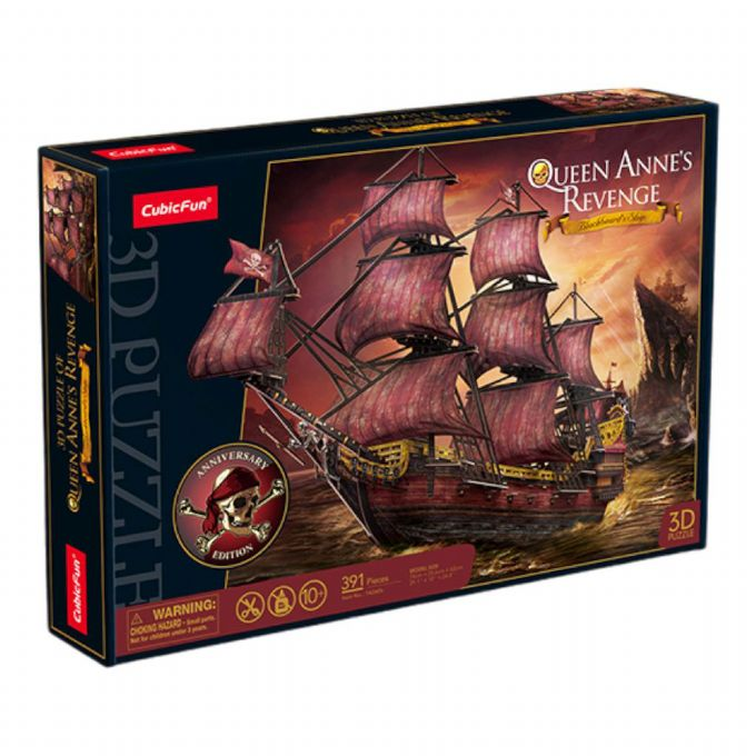 3d Puzzel Queen Anne Revenge version 2