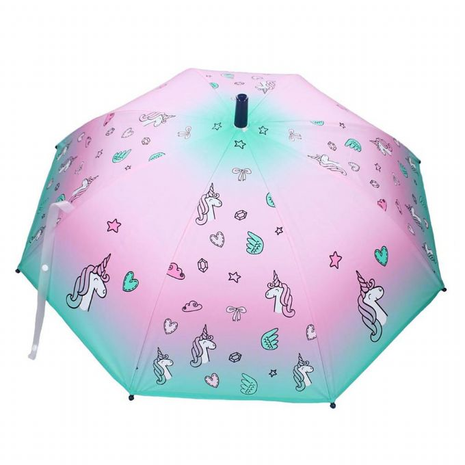 Umbrella with unicorns version 2