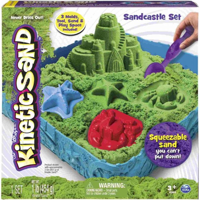 Kinetic Sand 450g green version 2