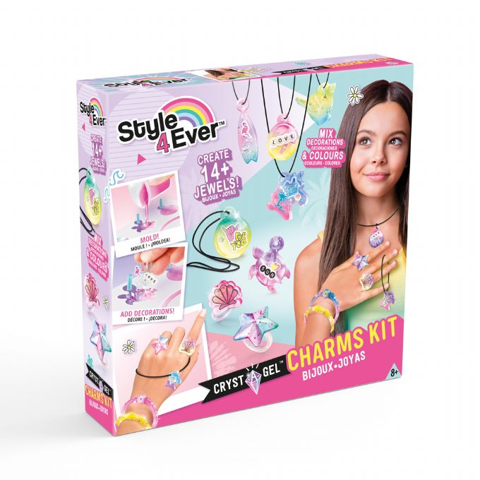 Style 4 Ever Crystal Gel Charms Kit version 2
