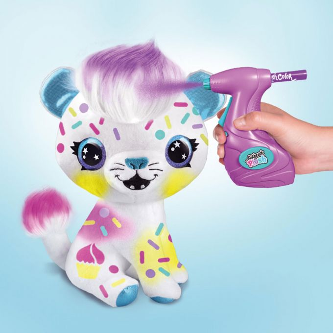 Airbrush Plush Kitten version 5
