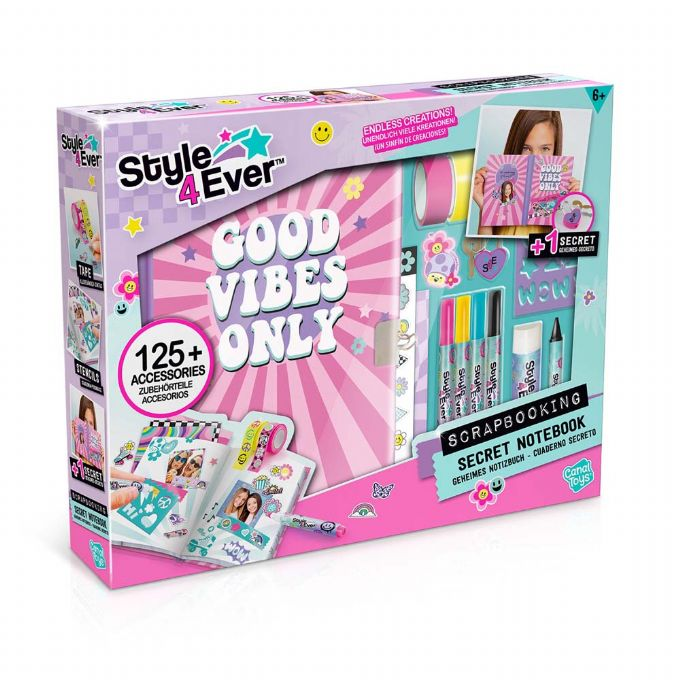 Style 4 Ever Scrapbook Hemmelig Dagbog version 2