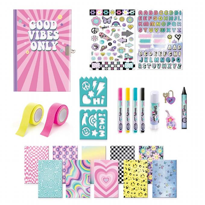 Style 4 Ever Scrapbook Hemmelig Dagbog version 3