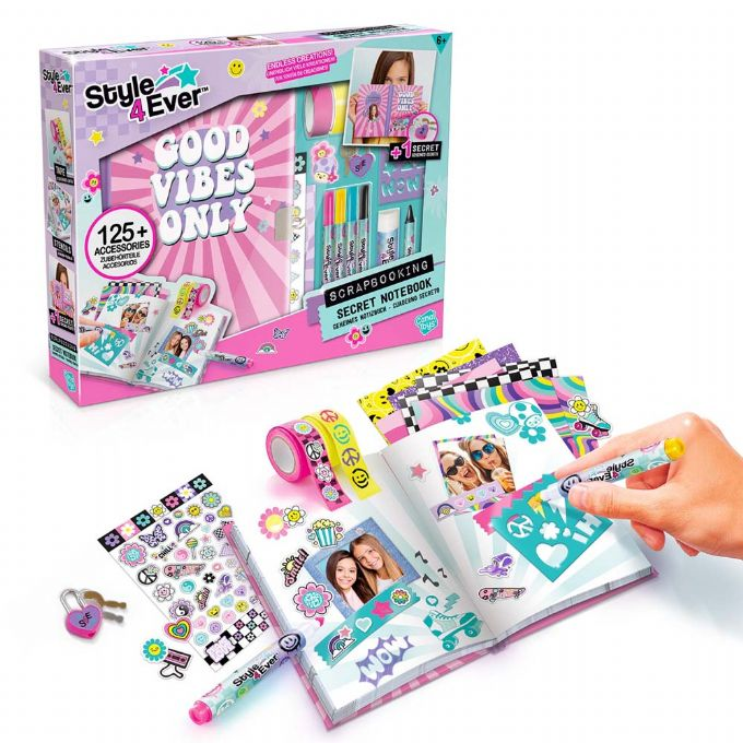 Style 4 Ever Scrapbook Hemmelig Dagbog version 1