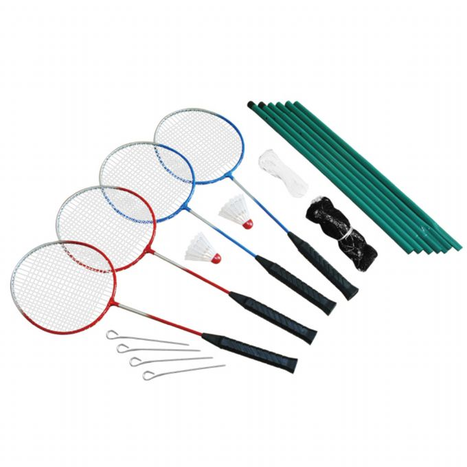 SS Badminton st 4 spillere inkl. net version 1