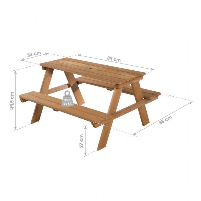 Bord og B�nkes�t, Picnicbord version 4