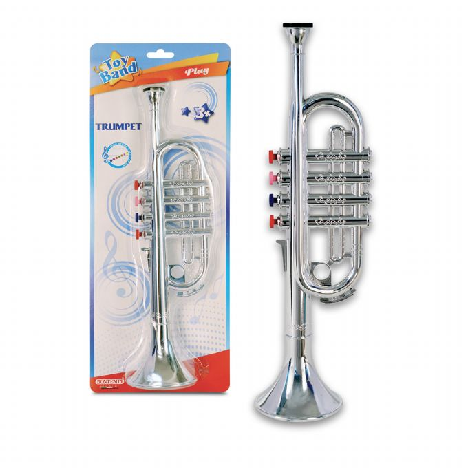 Silberne Trompete aus Kunststo version 3