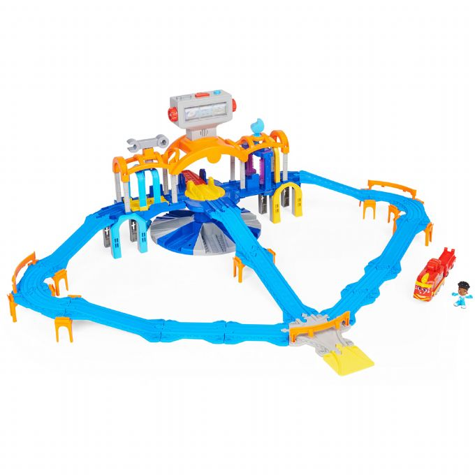 Mighty Express Mission Station Train Track version 1