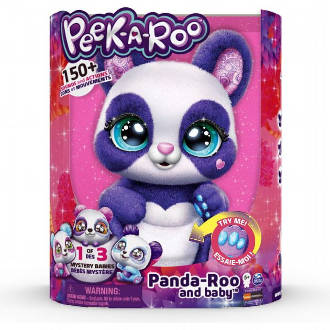Peek-a-Roo Panda-Roo og Baby version 2