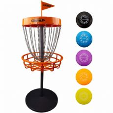 Disc Golf Mini Korg med 5 Discar