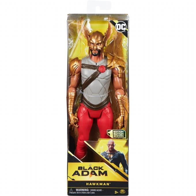 DC Svart Adam Hawkman Action Figur 30cm version 2