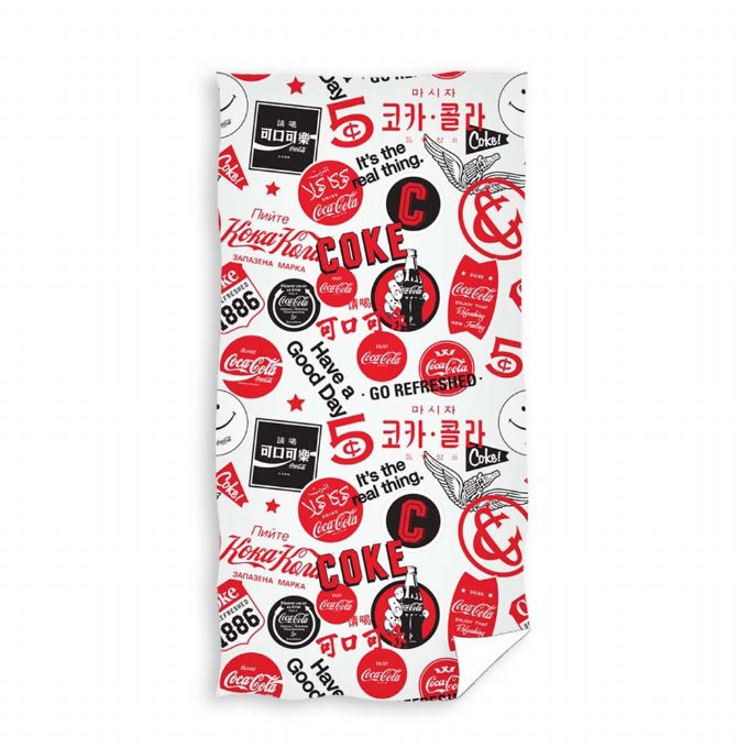 Coca Cola Logo Håndklæde 70x140 cm