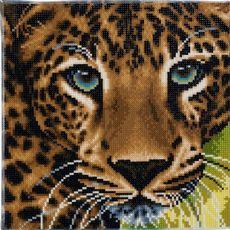 Crystal Art Leopard 30x30 cm