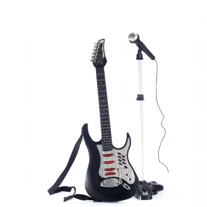 Elektronisk gitarr med mikrofon version 1