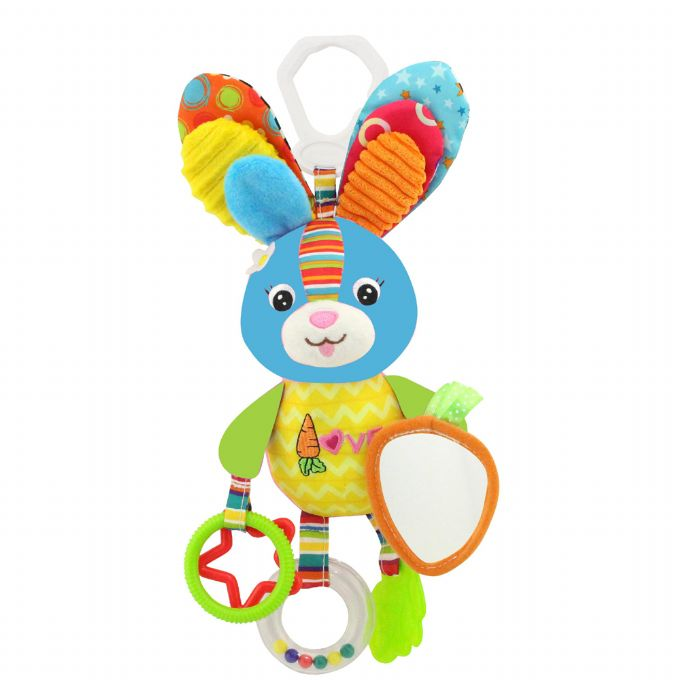 Happy Baby Rabbit hanger Blue version 1