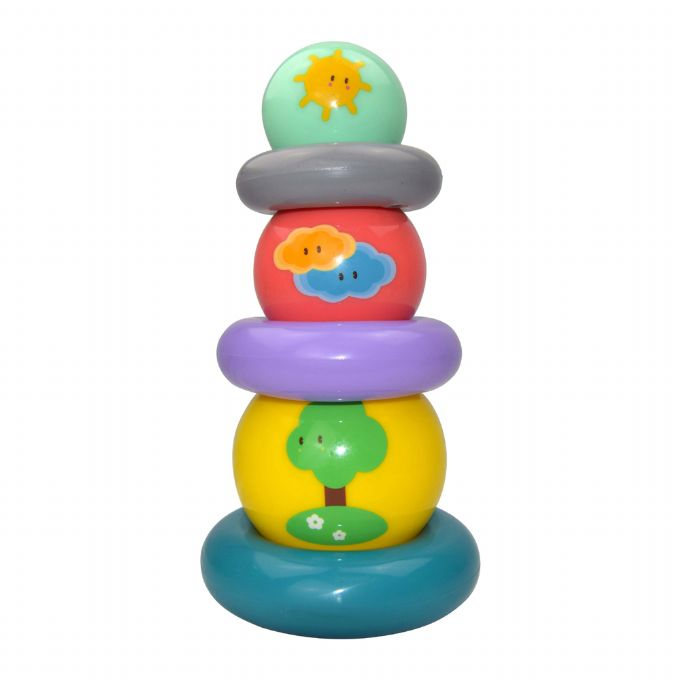 Happy Baby Stacking Ball Tower version 1