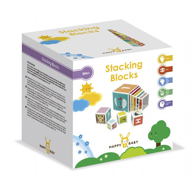 Happy Baby Stacking Tower 10 Bricks version 2