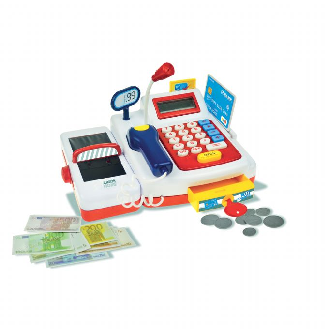 Cash register with money version 1
