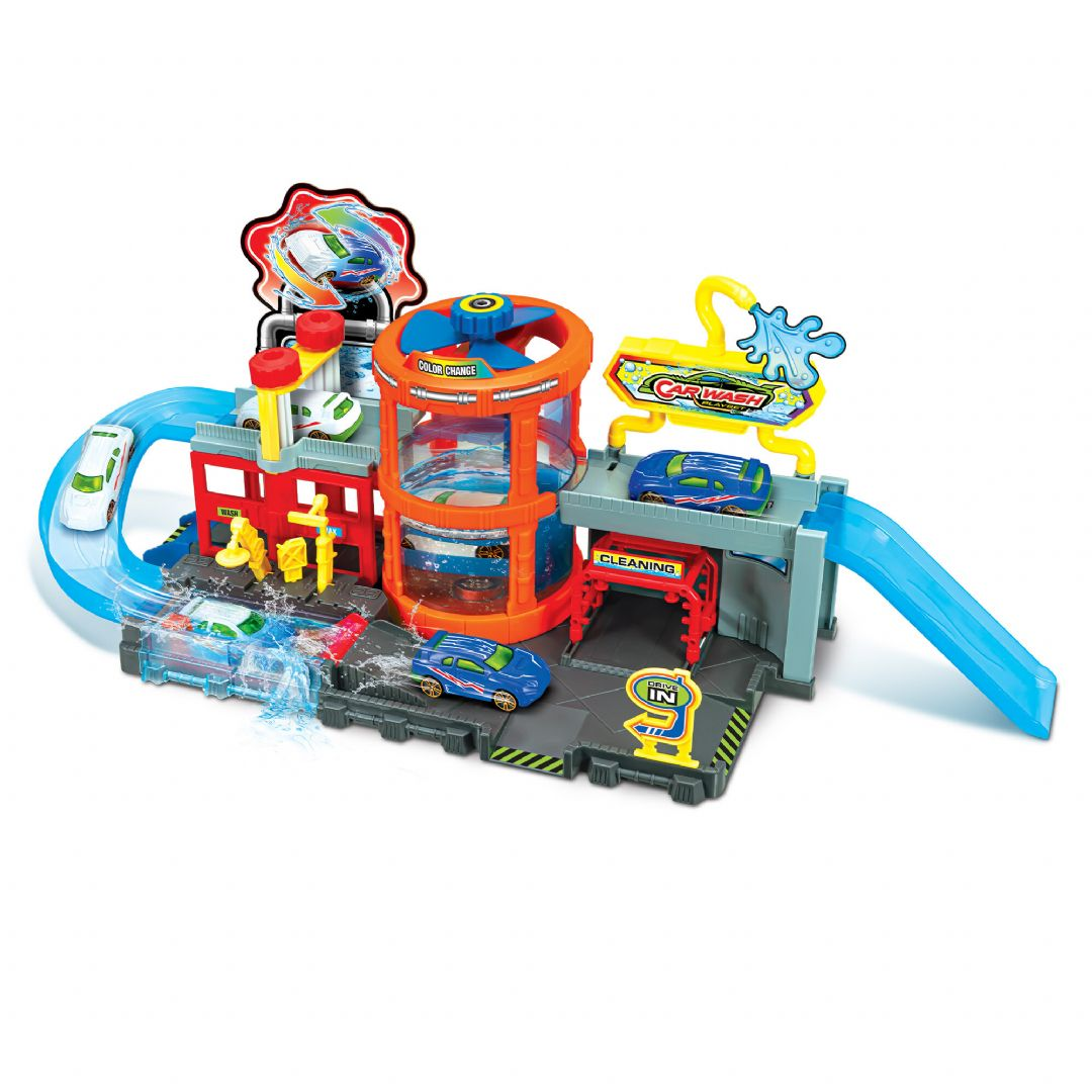 Bilvask med farveskift legesæt