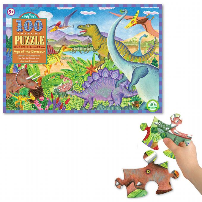 Puzzle Dinosaurier 100 Teile version 1