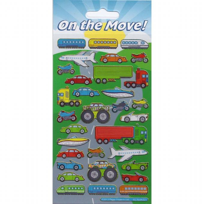 On Travel Machines Stickers version 1