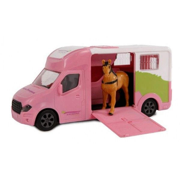 Kids Globe Horse Transporter vaaleanpunainen version 1