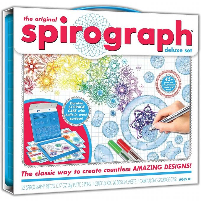 Spirograph Drawing Set Original Deluxe version 1