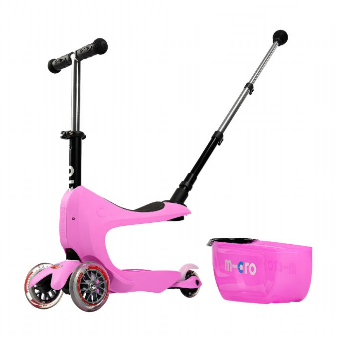 Micro Mini2go Deluxe Scooter, rosa version 7
