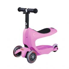 Micro Mini2go Deluxe Scooter, vaaleanpunainen
