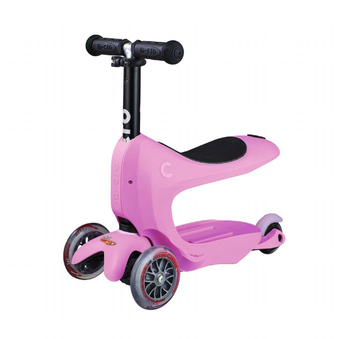 Micro Mini2go Deluxe Scooter, vaaleanpunainen version 1