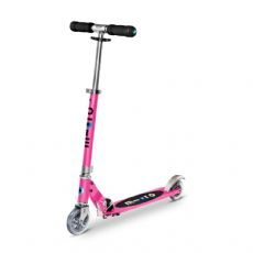 Micro Sprite sammenleggbar scooter, rosa