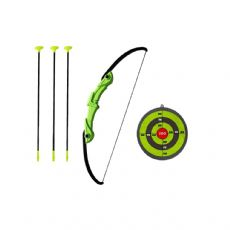 Adjustable Bow with 3 Arrows and Shooting Disc