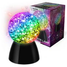 Fargeforandrende glitterkule
