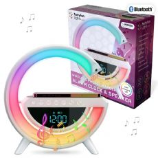 Alarmklokke + h�yttaler med telefonlader
