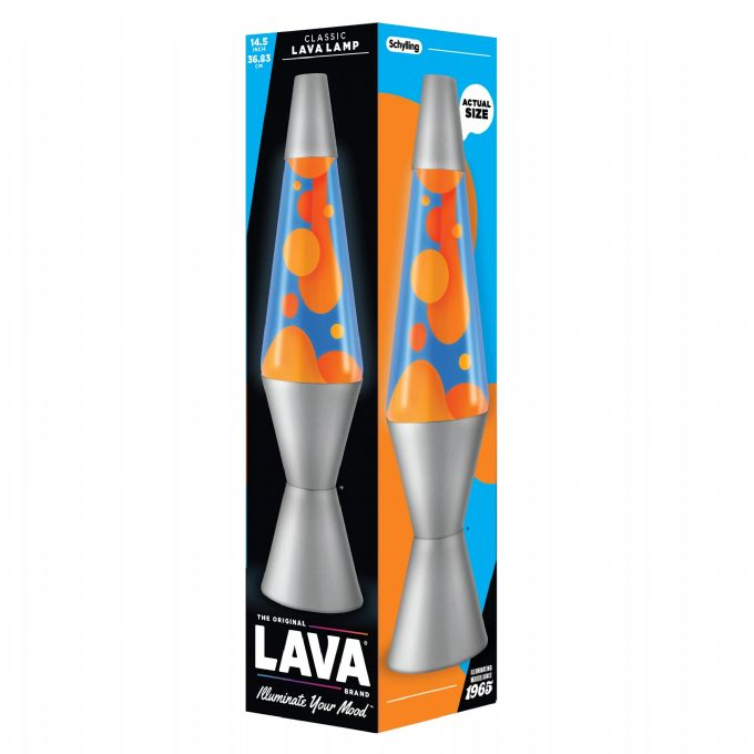 Lavalampe Classic Orange/Bl� 37cm version 2