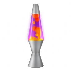 Lavalampe Classic Orange/Lila 37cm