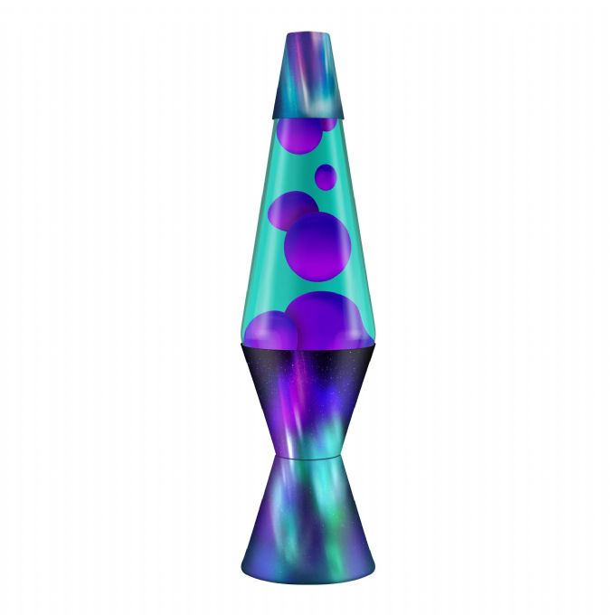 Lavalampe Teal/Lilla 37cm version 1