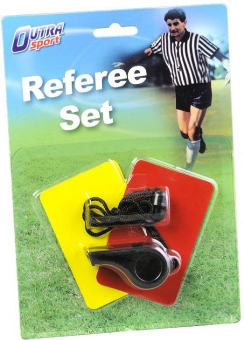 Football referee card red/yellow card version 2