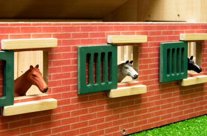 Kids Globe Horse Stable With 9 Boxes version 3