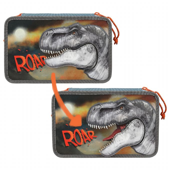 Dinosaur three-piece pencil case, ROAR version 3