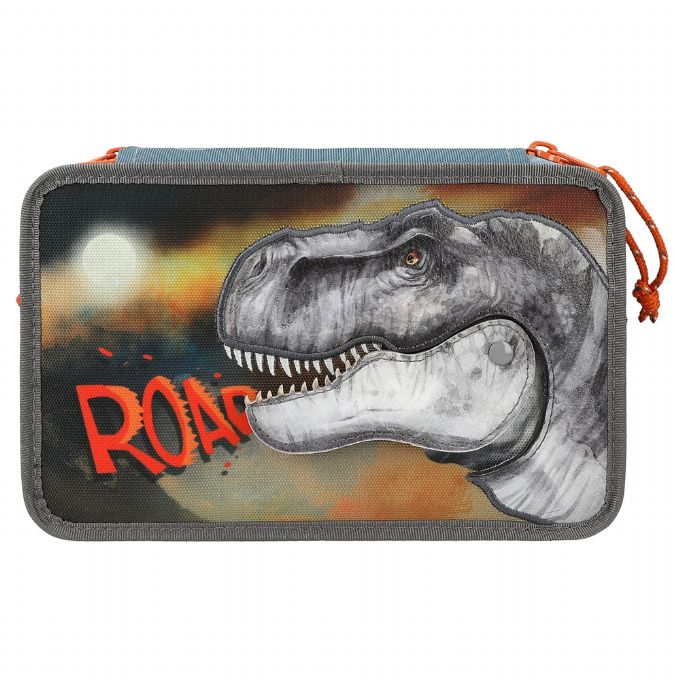 Dinosaur three-piece pencil case, ROAR version 1