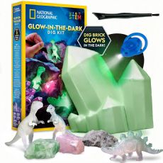 NatGeo Glow In Dark utgr�vningssats