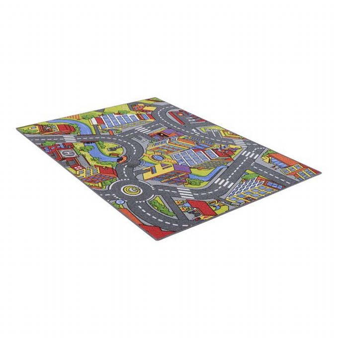 Floor rug, Play rug City 95x133 cm version 2