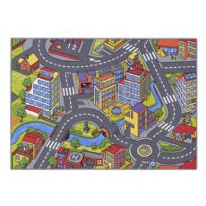 Floor rug, Play rug City 95x133 cm