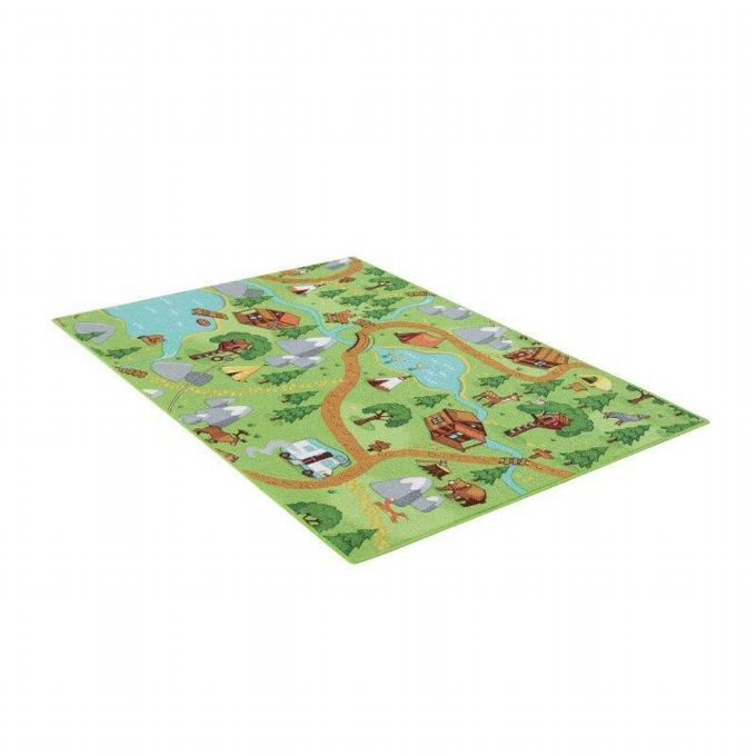 Floor rug, Play rug Hike Town 95 x 133 version 2