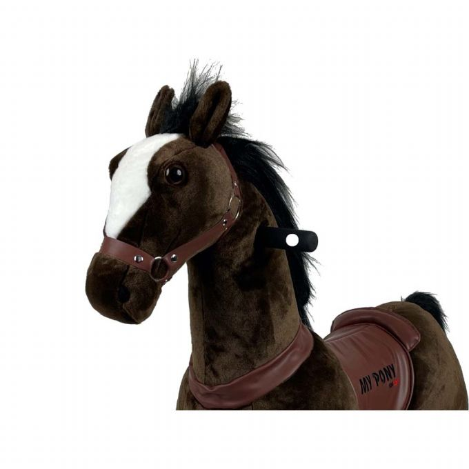 Mrkebrun Hest Ride-On version 4