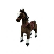 Mrkebrun Hest Ride-On